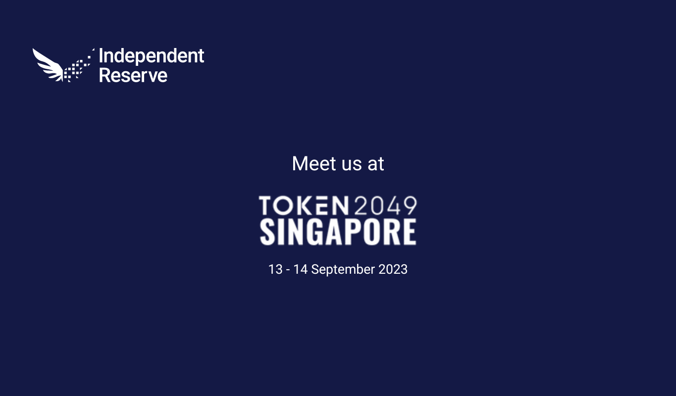 Meet Independent Reserve at Token2049 